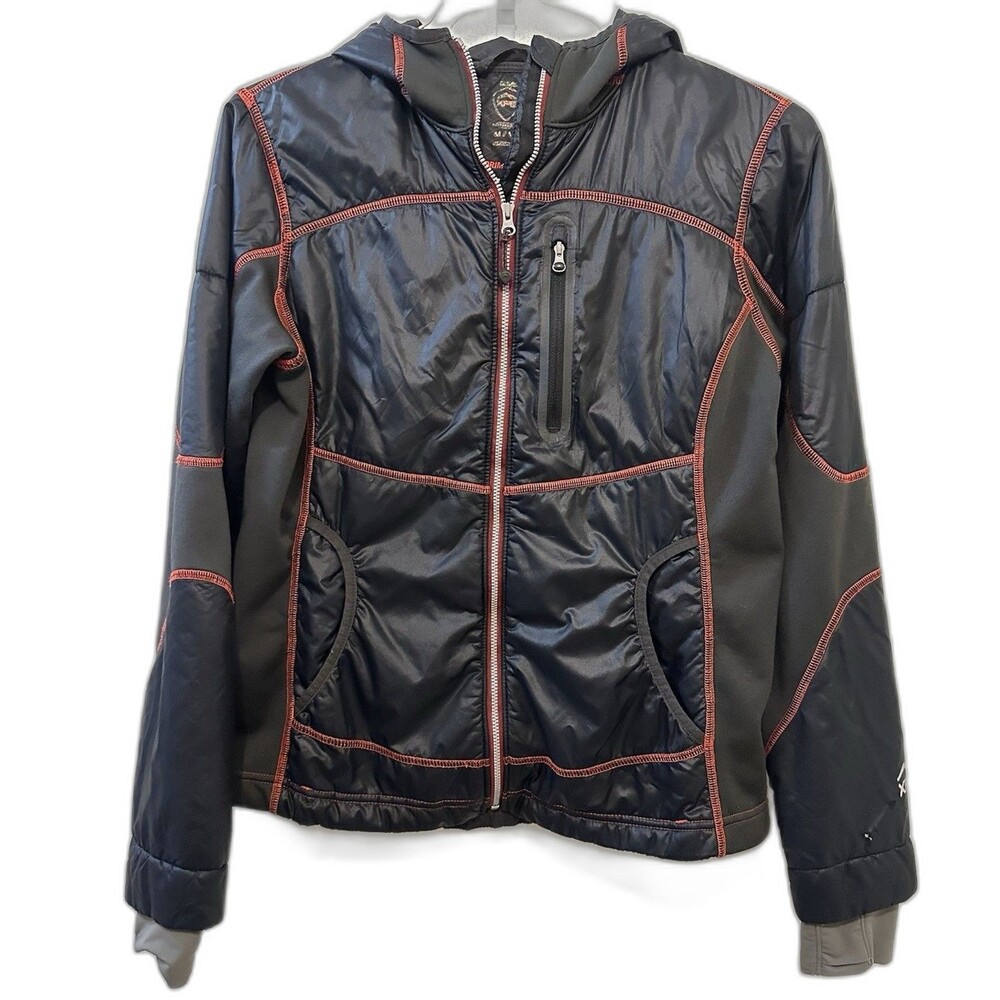 Cabela’s XPG Primaloft Polartec Hooded Jacket Women’s M Black Softshell